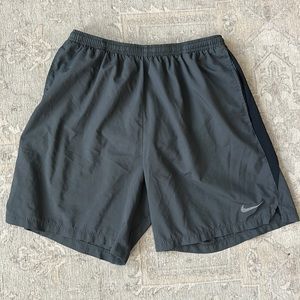 Nike Dri-Fit Grey Shorts, Large